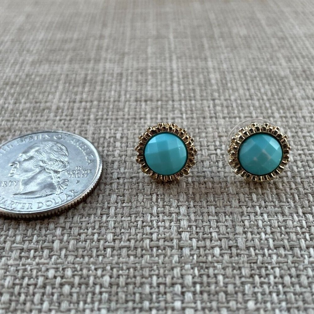 Natasha Women Earrings Stud Lead Free Gold Tone Ladies Earrings Jewelry New - Picture 10 of 11